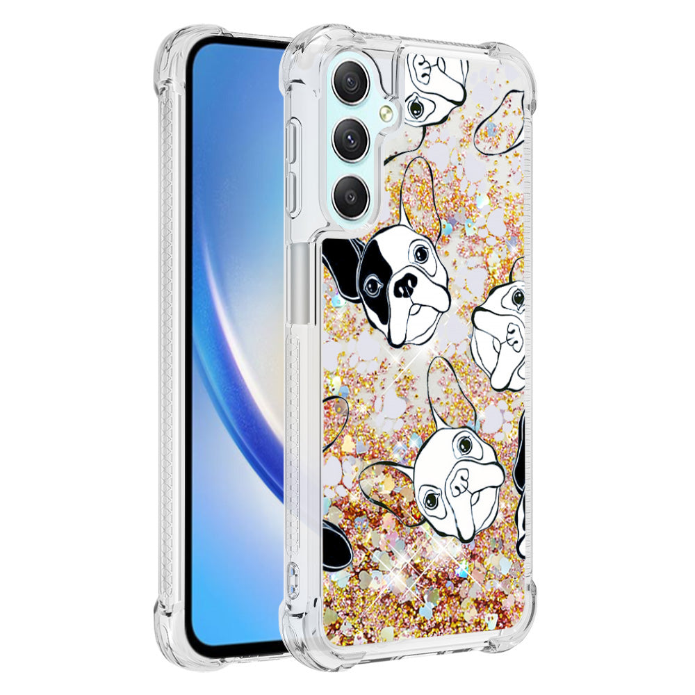 YB Quicksand Series-2 Glitter Liquid Waterfall Case for Samsung Galaxy A25 5G A24 4G Soft TPU Pattern Printing Phone Cover YB Quicksand Series-2 Glitter Liquid Waterfall Case for Samsung Galaxy A25 5G A24 4G Soft TPU Pattern Printing Phone Cover